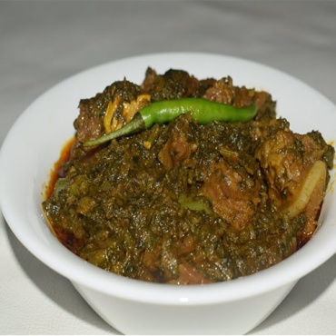 Beef Palak Daig